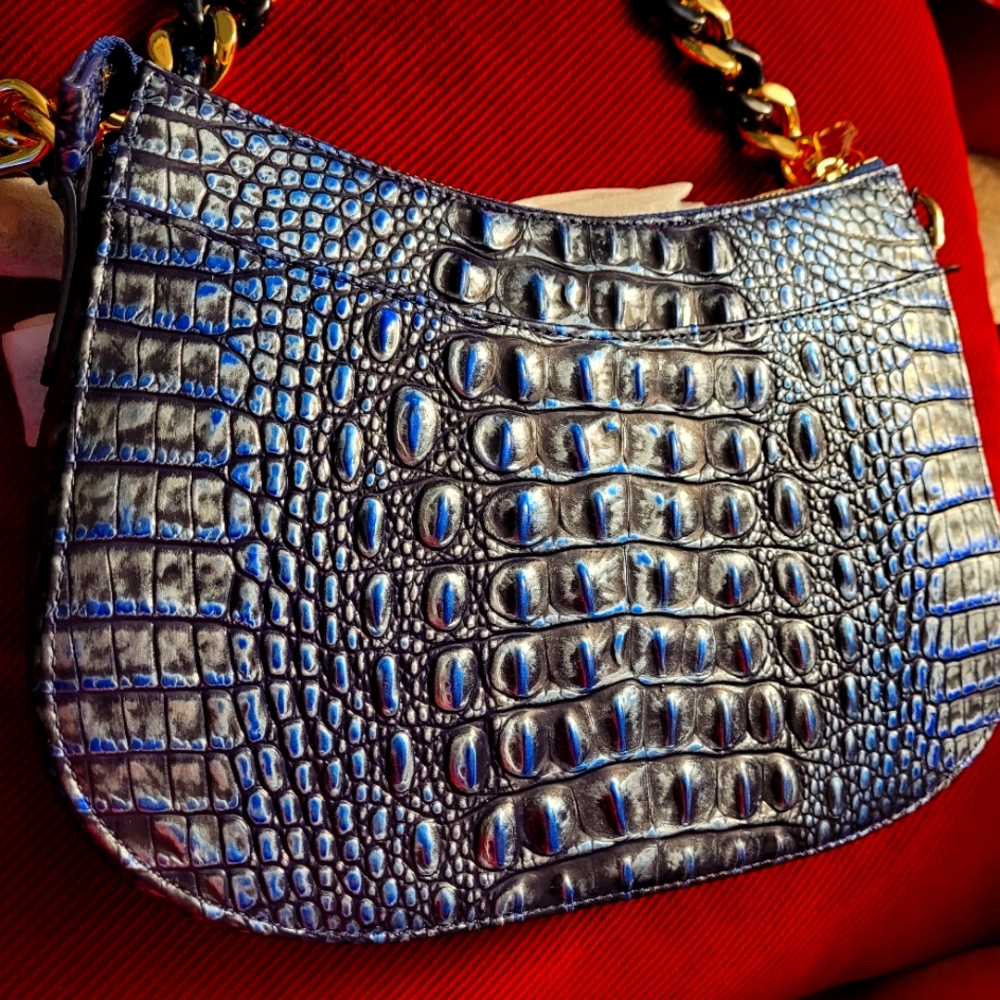 Brahmin Mod Shayna handbag  "Kyanite melbourne " Nwt - Picture 4 of 16